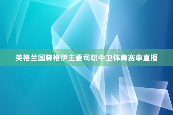 英格兰国脚格伊主要司职中卫体育赛事直播