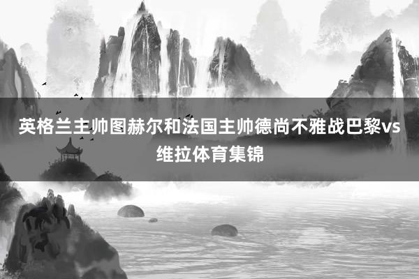 英格兰主帅图赫尔和法国主帅德尚不雅战巴黎vs维拉体育集锦
