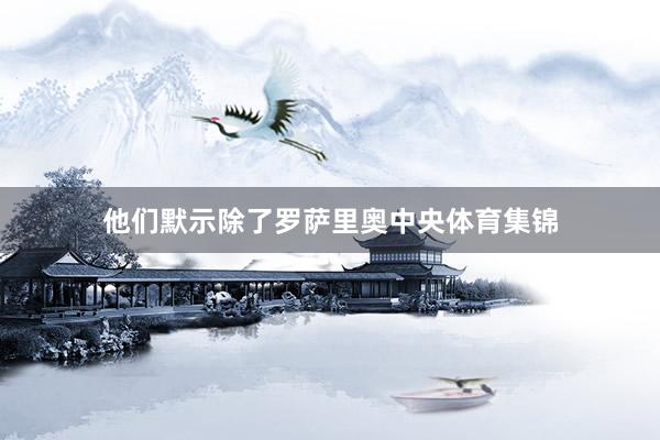 他们默示除了罗萨里奥中央体育集锦