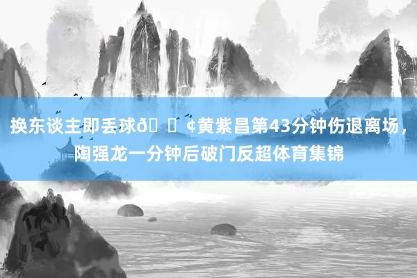 换东谈主即丢球😢黄紫昌第43分钟伤退离场，陶强龙一分钟后破门反超体育集锦