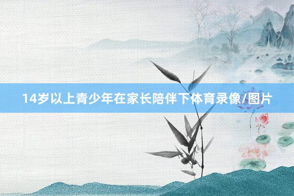 14岁以上青少年在家长陪伴下体育录像/图片