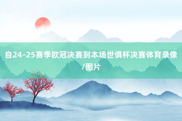 自24-25赛季欧冠决赛到本场世俱杯决赛体育录像/图片