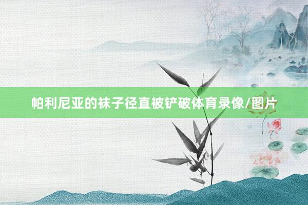 帕利尼亚的袜子径直被铲破体育录像/图片