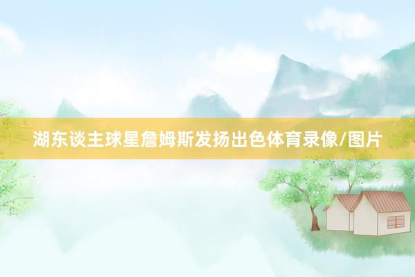 湖东谈主球星詹姆斯发扬出色体育录像/图片